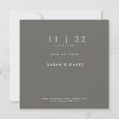 Save The Date La Russie fait l'équitation Dang Thing (Dos)