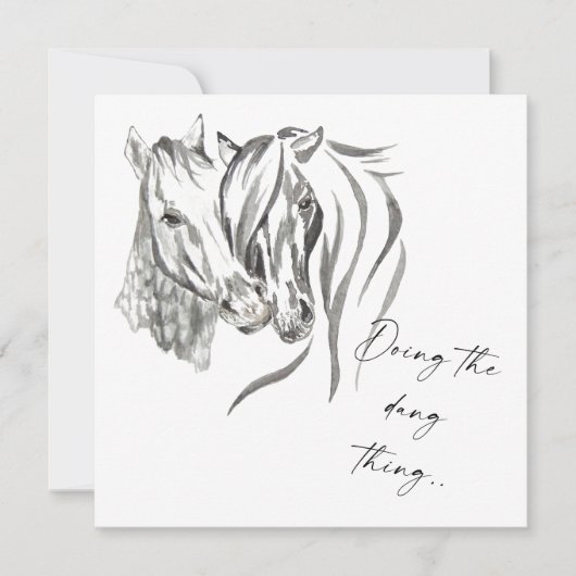 Save The Date La Russie fait l'équitation Dang Thing (Devant)