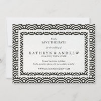 La Seigaiha Japonaise Sauver La Date Sans Photo