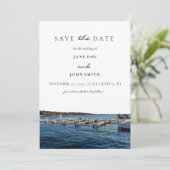 Save The Date Lake Geneva Wisconsin Enregistrer La Date (Debout devant)