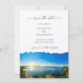 Save The Date Lake Tahoe Destination Wedding Enregistrer la date (Devant)