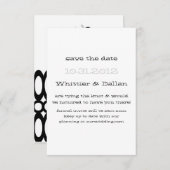 Save The Date L'annonce de Whittier (Devant / Derrière)