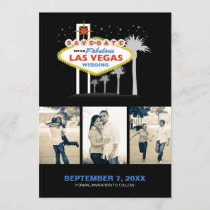 Save The Date Las Vegas Mariage Économisez la date