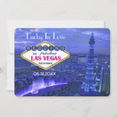 Save The Date Las Vegas Mariage - Enregistrer la date (Devant)