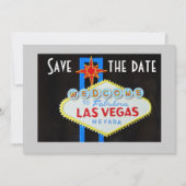 Save The Date Las Vegas Mariage Enregistrer la date (Devant)