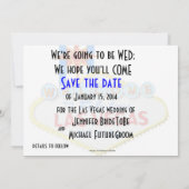 Save The Date Las Vegas Mariage Enregistrer la date (Dos)