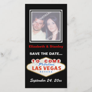 Save The Date Las Vegas signe destination mariage Enregistrer la