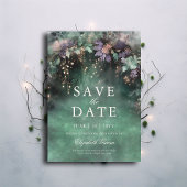 Save The Date Lavande de forêt enchantée Quinceanera