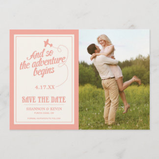 Save The Date L'aventure commence | Destination - Enregistrer la