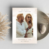 Save The Date Laver neutre | Photo verticale