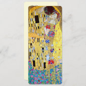 Save The Date Le baiser de Gustav Klimt, Mariage Sauvez la Date! (Devant / Derrière)