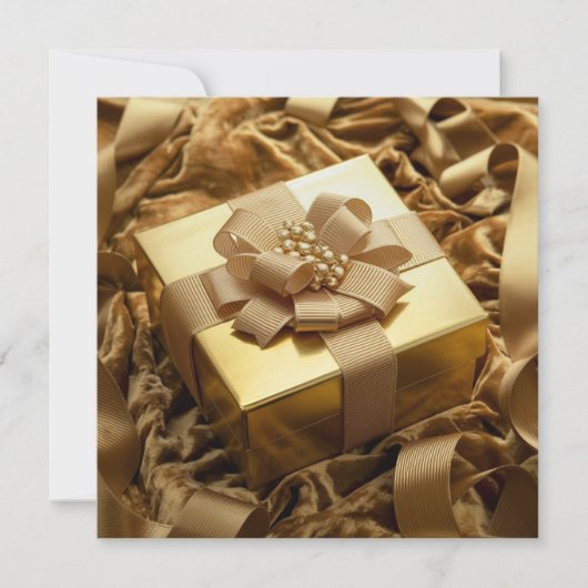 Save The Date Le cadeau d'or (Devant)