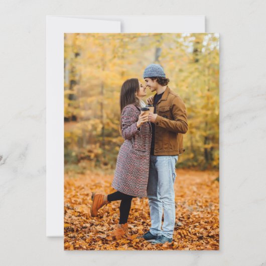 Save The Date Le Café Photo Mixte Parfait (Dos)