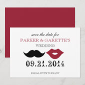 SAVE THE DATE LE CHAPLIN ENREGISTRE LA DATE- BARCELONE (Devant / Derrière)