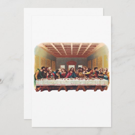 Save The Date Le Dernier souper (Devant / Derrière)