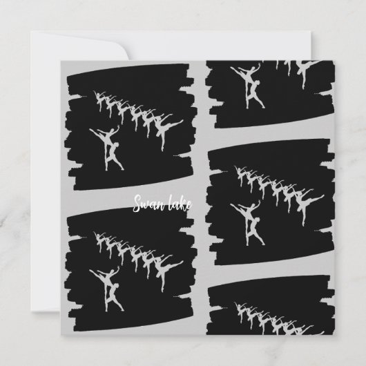 Save The Date Le Lac des Cygnes (Devant)