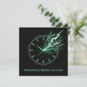 Save The Date Le progrès nécessite une action (Debout devant)