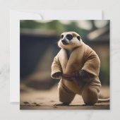 Save The Date Le puissant suricate : Défi de sumo, (Dos)