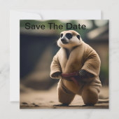 Save The Date Le puissant suricate : Défi de sumo, (Devant)
