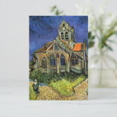Save The Date L'église d'Auvers-sur-Oise par Vincent van Gogh Ma (Debout devant)