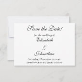 Save The Date L'église d'Auvers-sur-Oise par Vincent van Gogh Ma (Dos)