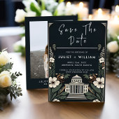 Save The Date les années 70 80s Fast Bold Boho Courthouse Mariag