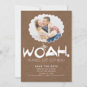 Save The Date Les Choses N'Ont Pas Été Réelles Drôle Enregistr