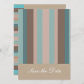 Save The Date Les côtes de l'océan Pacifique (Devant / Derrière)