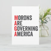 Save The Date Les morons dirigent l'Amérique 4 juillet (Debout devant)