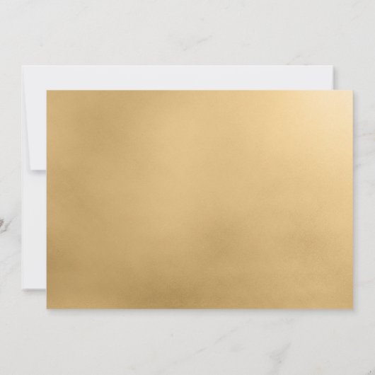 Save The Date LGBTQ Gold Mariage Moderne Enregistrer La Date (Dos)