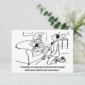 Save The Date L'homme propose à une femme chercheuse de fortune, (Debout devant)