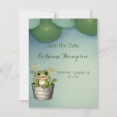Save The Date Lily Pads de la vie (Devant)