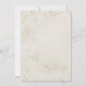 Save The Date Line Art Mountains Mariage aquarelle (Dos)