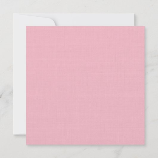 Save The Date Linge Enregistrer la date Mariage Fleurs roses élé (Dos)