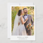 Save The Date Lisbonne Portugal Destination Mariage (Dos)