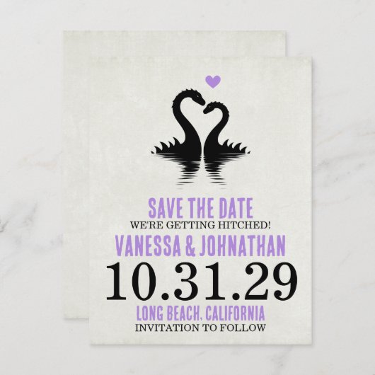 Save The Date Loch Loch (Devant / Derrière)