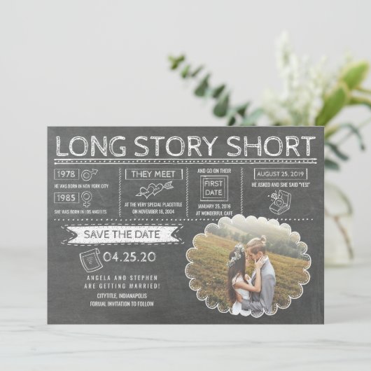 Save The Date Long récit | Drôle | Photo Enregistrer la date (Debout devant)