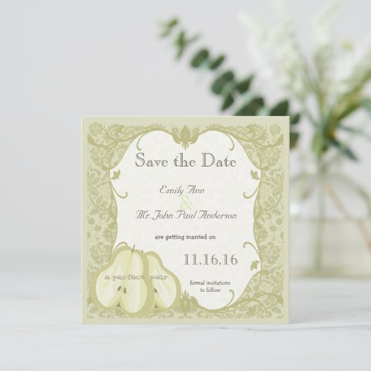 Save The Date L'oreille parfaite Enregistrer la date (Debout devant)