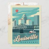 Save The Date Louisville, Kenucky | Enregistrer la date - Photo (Devant / Derrière)