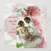 Save The Date Love Bottled - Enregistrer L'Invitation Date (Devant / Derrière)