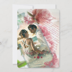 Save The Date Love Bottled - Enregistrer L'Invitation Date