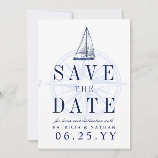 Save The Date Love Sets | Enregistrer l'Invitation de date (Devant)