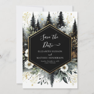 Save The Date Lovely Unique Enchanted Forest Mariage