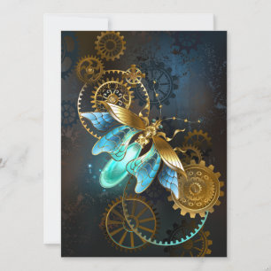 Save The Date Luciole Steampunk