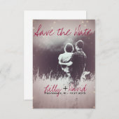 Save The Date Lumière de vidage - Enregistrer la date (Devant / Derrière)