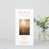 Save The Date Lumière Or 001 (Debout devant)