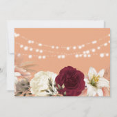 Save The Date Lumières de Chaîne de Pot Mason Mariage (Dos)