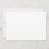 Save The Date Lumières de mariage de chemin forestier rustique e (Dos)
