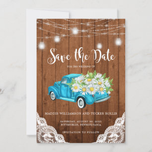 Save The Date Lumières en pot Mason pour la date de sauvegarde e