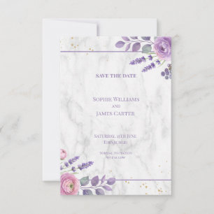 Save The Date Lune Céleste et Étoiles Mariage Enregistrer la Dat